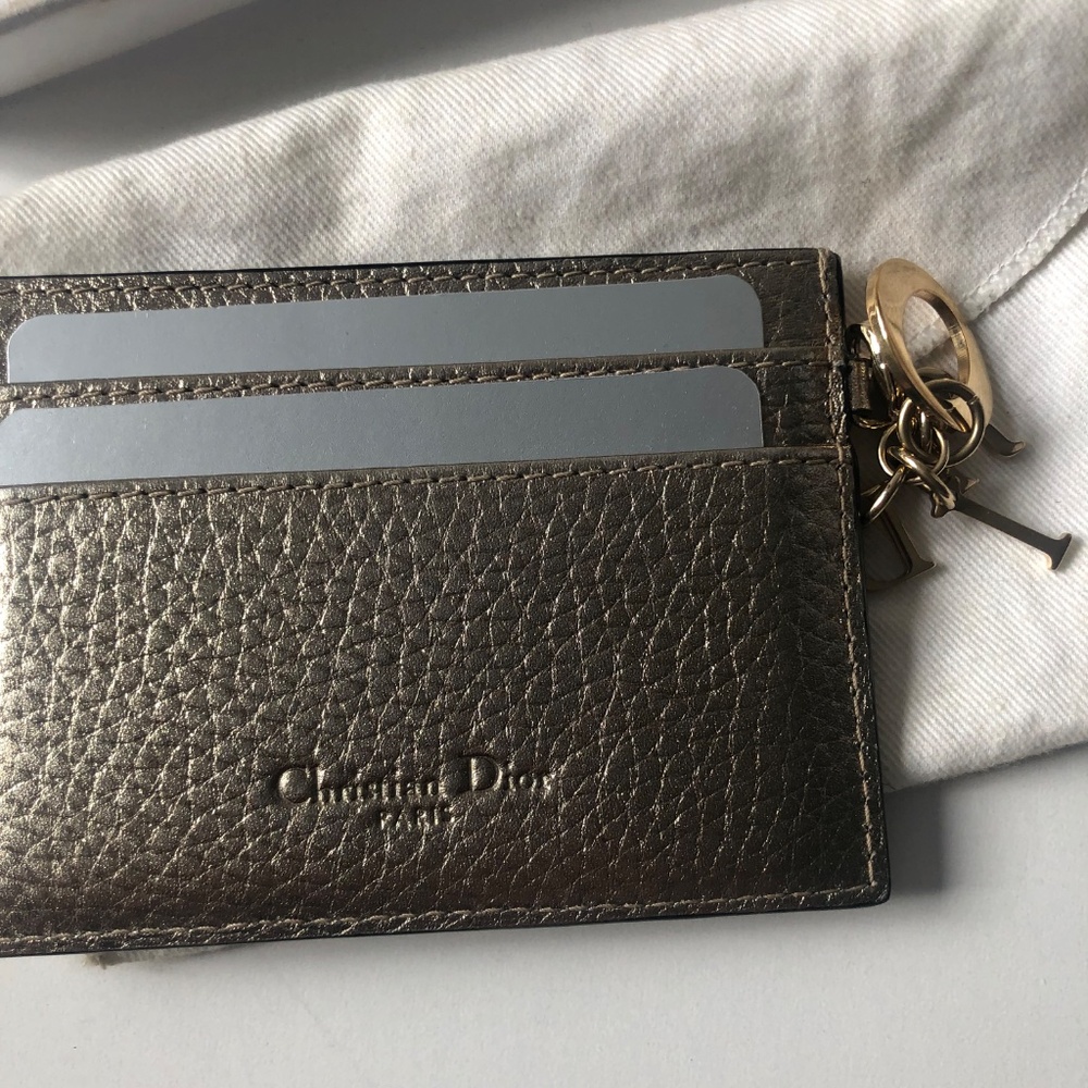 Dior Freesia card holder NWT